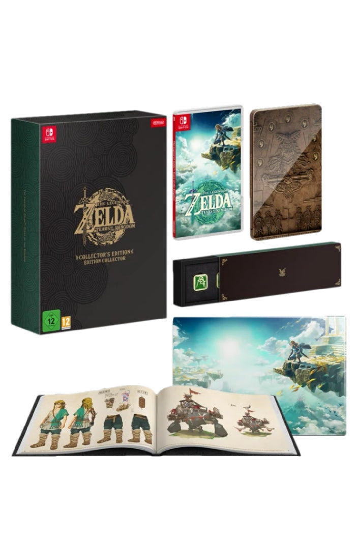 legend of zelda tears of the kingdom collector's edition nintendo switch