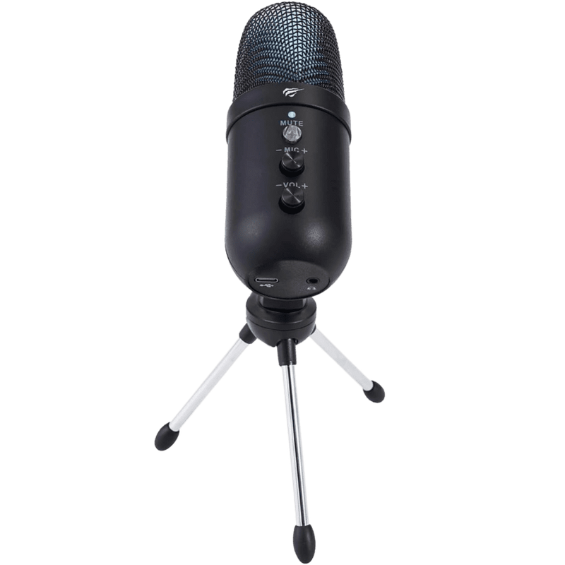 HAVIT GK51 Recording Live Microphone with RGB Lighting