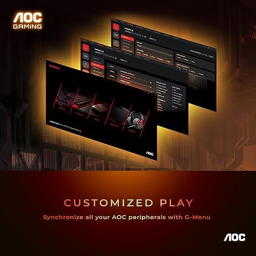 AOC 24G15N 24" Gaming Monitor, Full HD 1920x1080, 180Hz 1ms, 1x HDMI 2.0, 1x Display Port, Adaptive-Sync, 3-Sided Frameless, HDR Ready, Console Gaming Ready