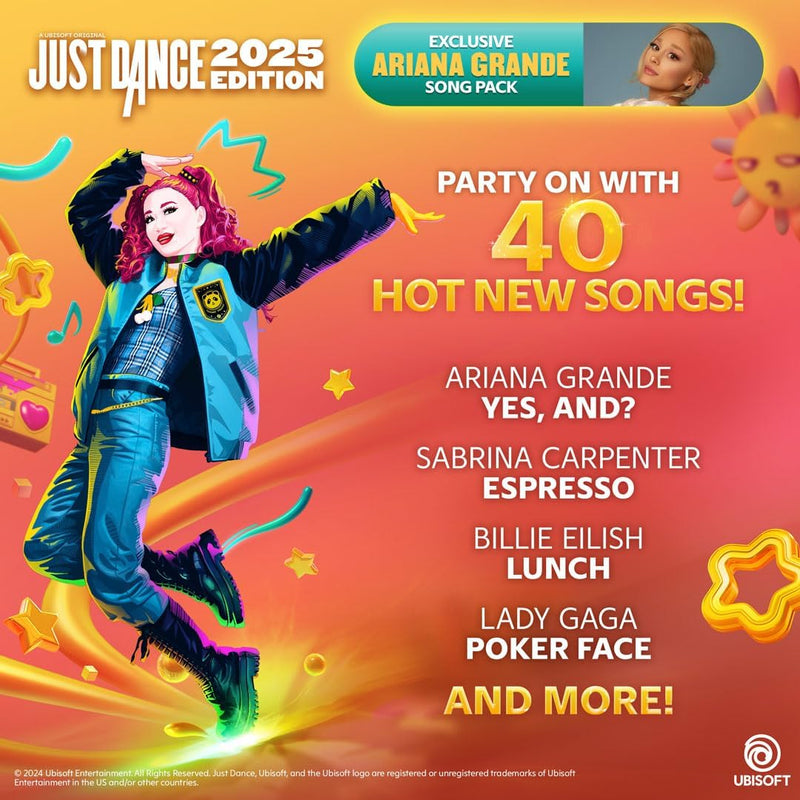 Just Dance 2025 Edition - Nintendo Switch (Code in Box)