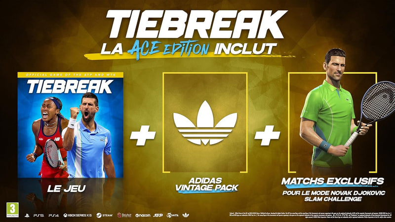 Tiebreak : Official game of the ATP/WTA ACE EDITION - Playstation 5 | PS5