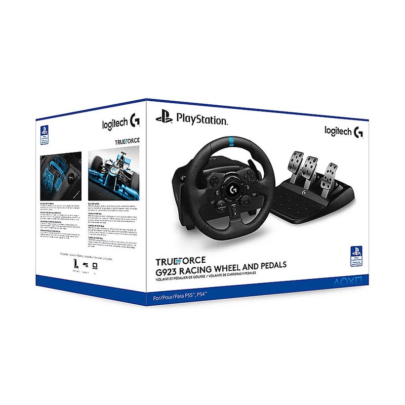 Logitech G923 Trueforce Racing Wheel For PS4, PS5 and PC