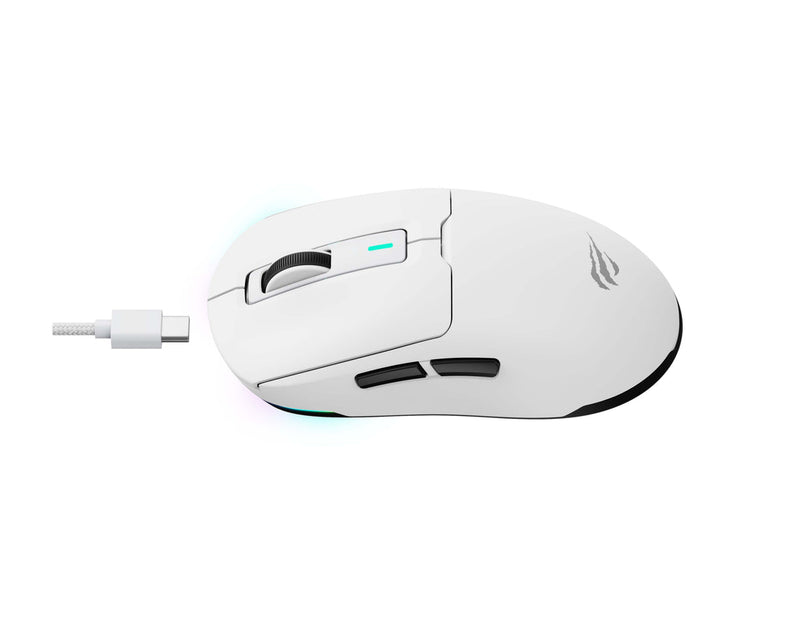 Havit MS969SE Wireless Gaming Mouse - Triple Mode Wireless 2.4G/Bluetooth/Wired