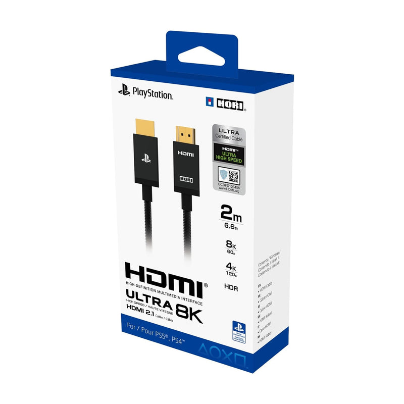 HORI Ultra High Speed 2.1 8k HDMI Cable for Playstation 5 | PS5 - Officially Licensed by Sony