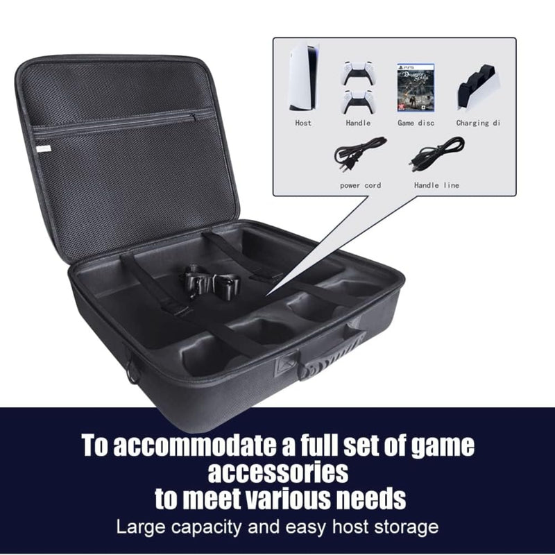 Hard Carrying Case, Travel Bag  for PS5 Slim Consoles