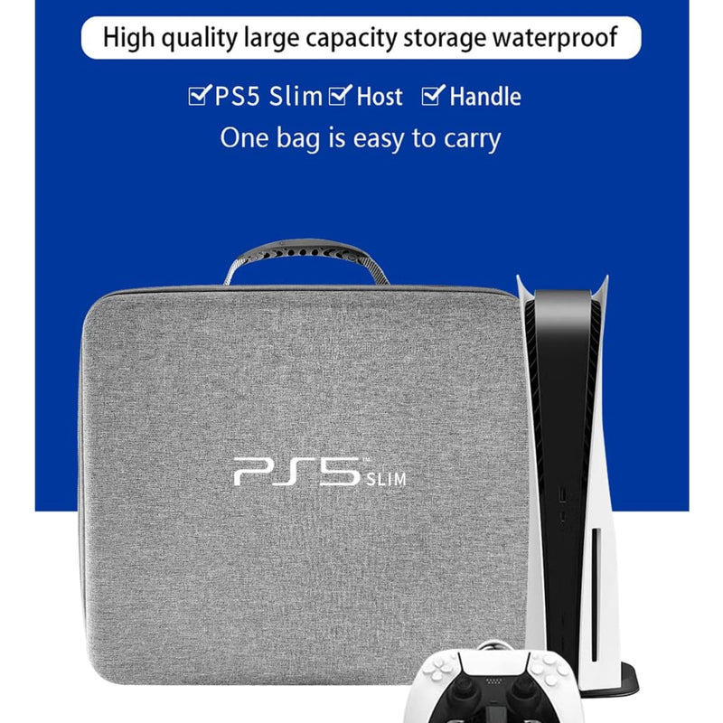 Hard Carrying Case, Travel Bag  for PS5 Slim Consoles