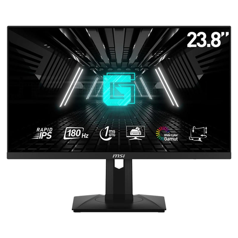 MSI G244PF E2 FHD Rapid IPS Gaming Free Sync 1ms 1920 x 1080 180Hz Refresh Rate 24" Gaming Monitor