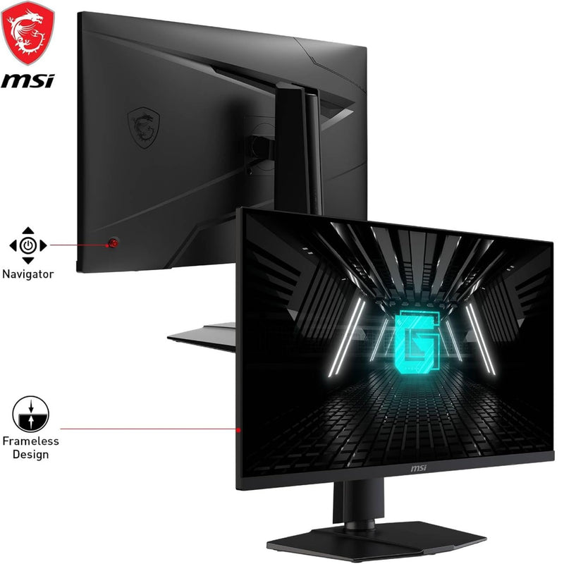 MSI G274QPF E2 27 Inch 2K WQHD Gaming Monitor - 2560 x 1440 Rapid IPS Panel, 180 Hz / 1ms, 119% sRGB Colour Gamut, Display HDR 400, Adjustable Stand