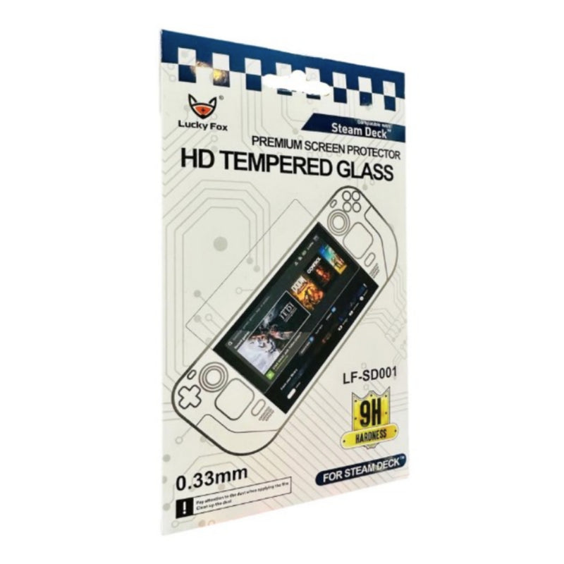 Lucky Fox Steam Deck HD Tempered Glass Screen Protector