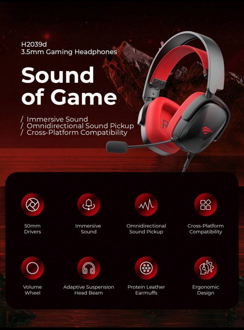 HAVIT H2039D Gaming Headset