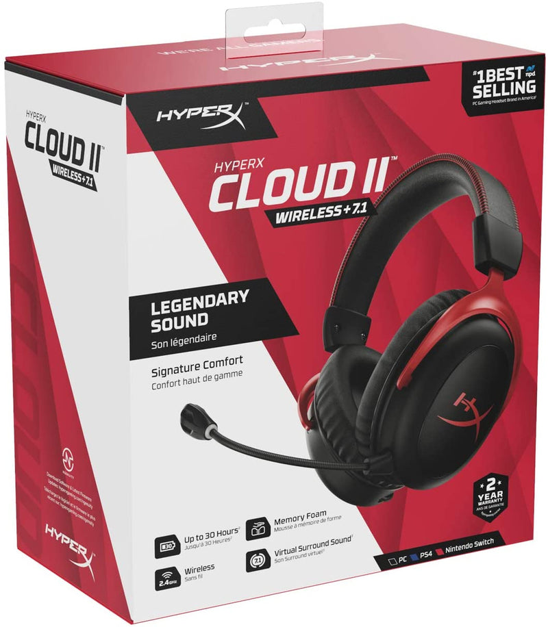 Buy HyperX Cloud II Wireless - Gaming Headset for PC, PS4/PS5