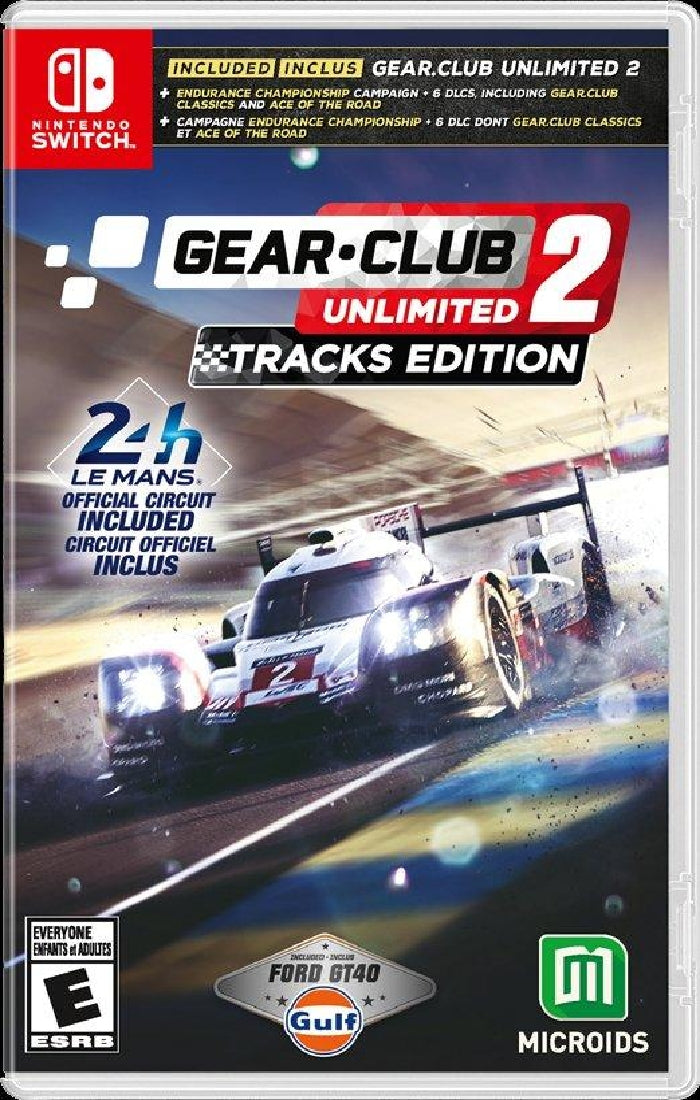 Gear.Club U2 – Tracks Edition : le jeu Switch de sortie, les 24H